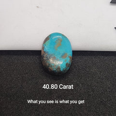 Natural Irani Firoza 40.80 Carat