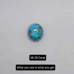 Natural Irani Firoza 28.20 Carat