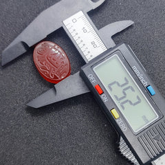 Labbaik Ya Rasool Allah Engraved Aqeeq Stone