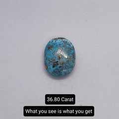 Natural Irani Firoza 36.80 Carat