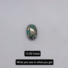 Natural Irani Firoza 13.80 Carat (Hussaini Firoza)