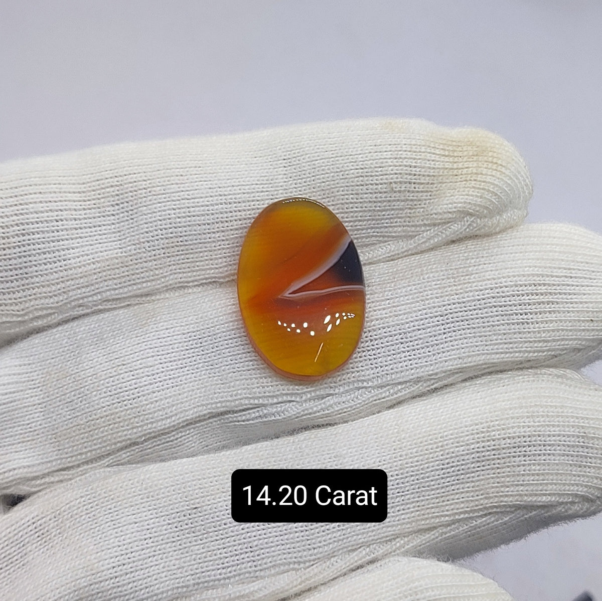 Sulaimani Aqeeq 14.20 Carat - Premium Quality